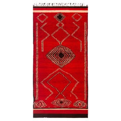 Marokkanischer Stammes-Teppich in Galeriegröße 5'10" x 12'