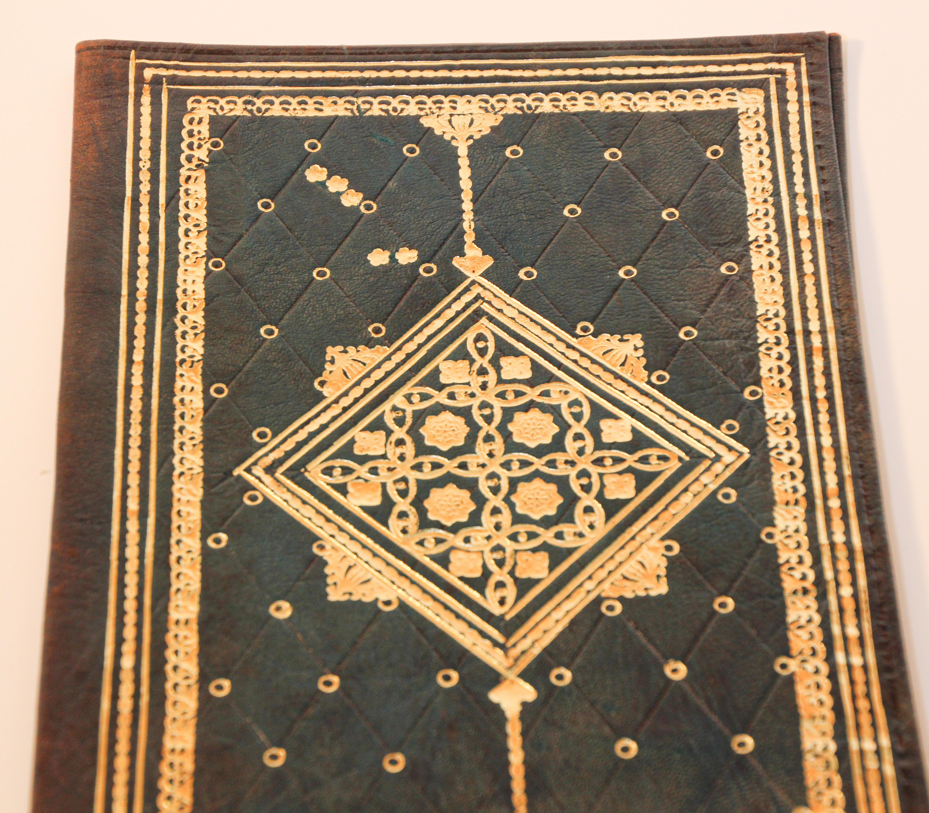 tooled leather portfolio