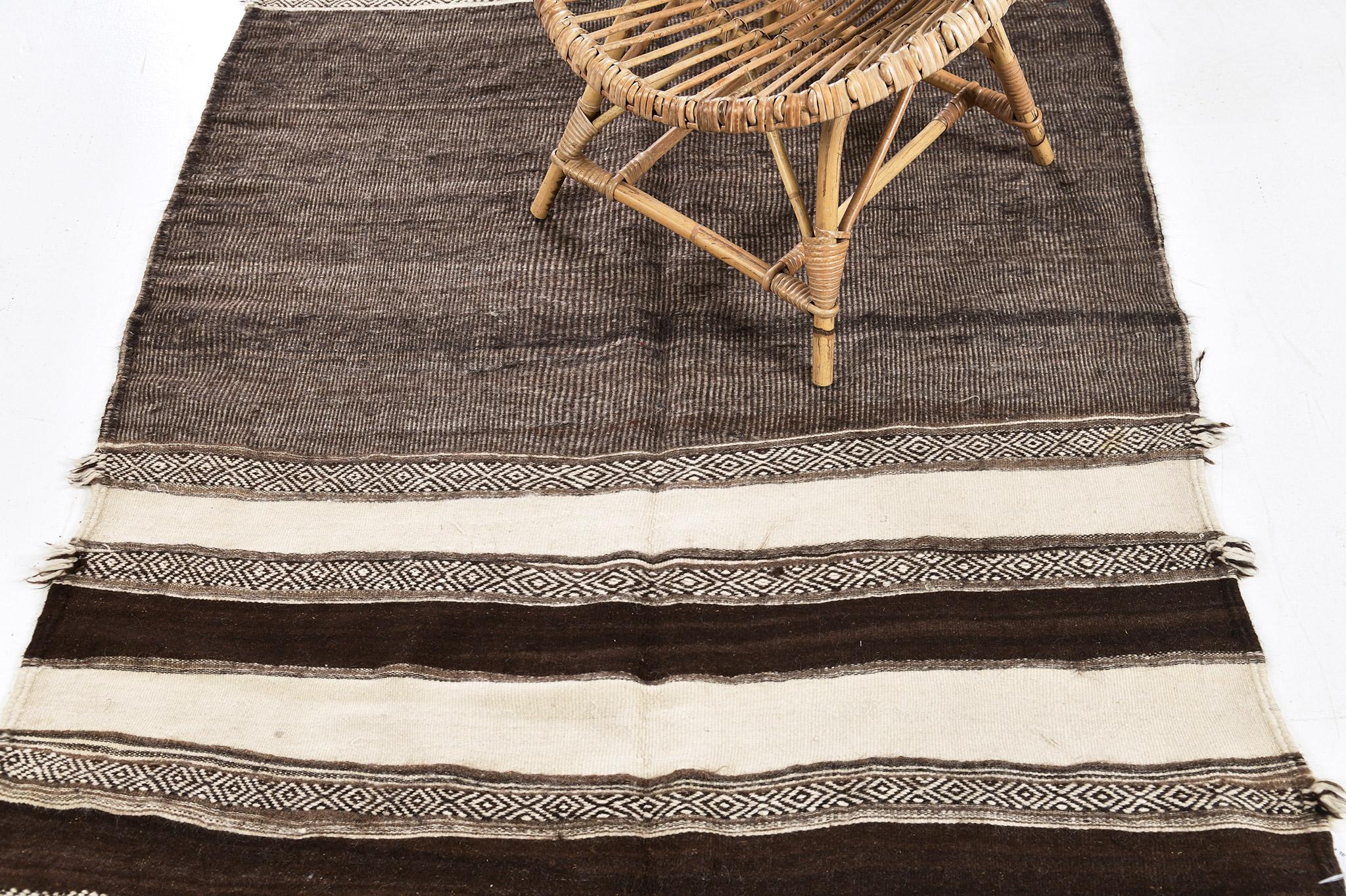 Kilim marocchino vintage della tribù berbera dell'Alto Atlante in vendita 6