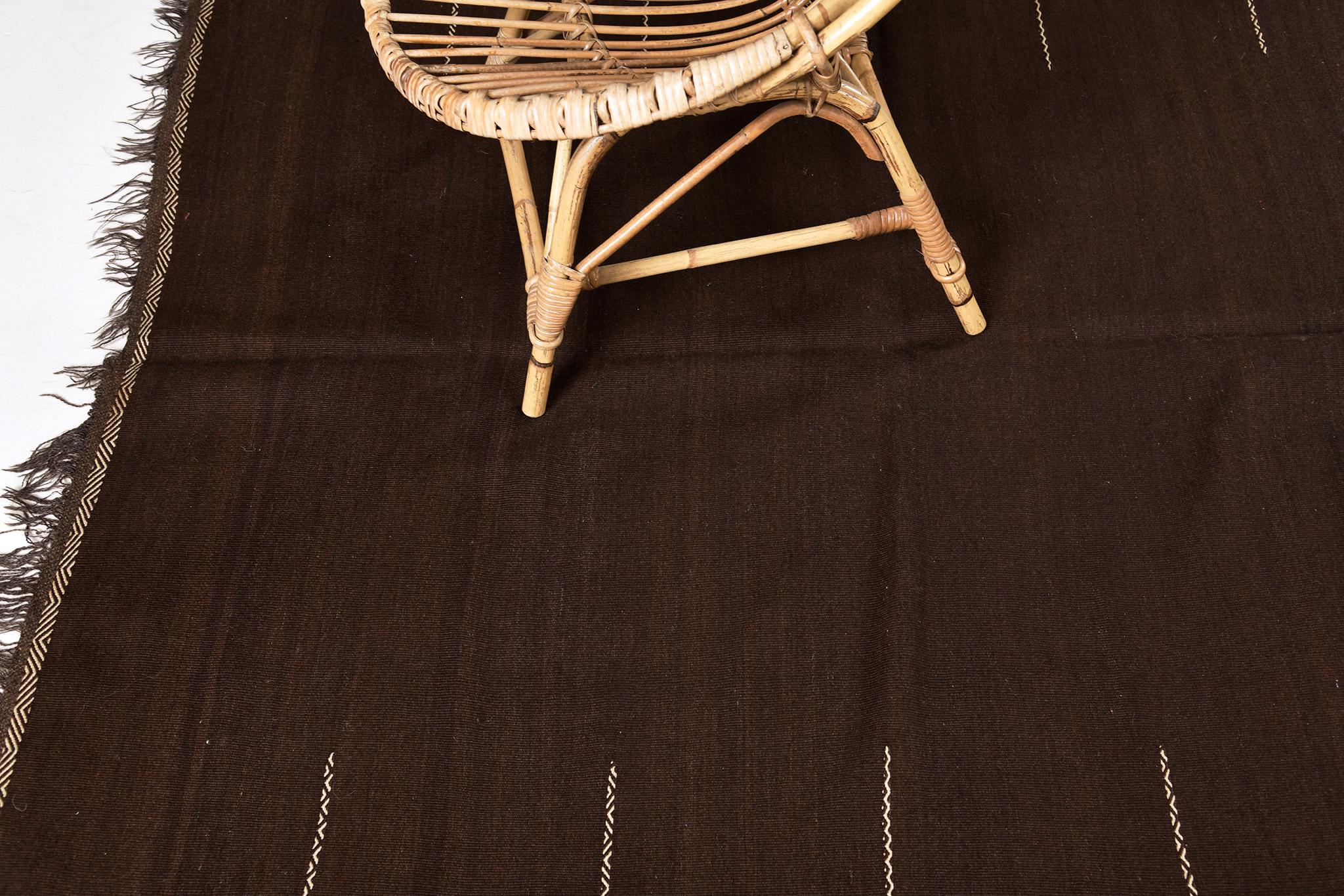 Noué à la main Tapis Kilim marocain vintage de la tribu berbère du Haut Atlas en vente