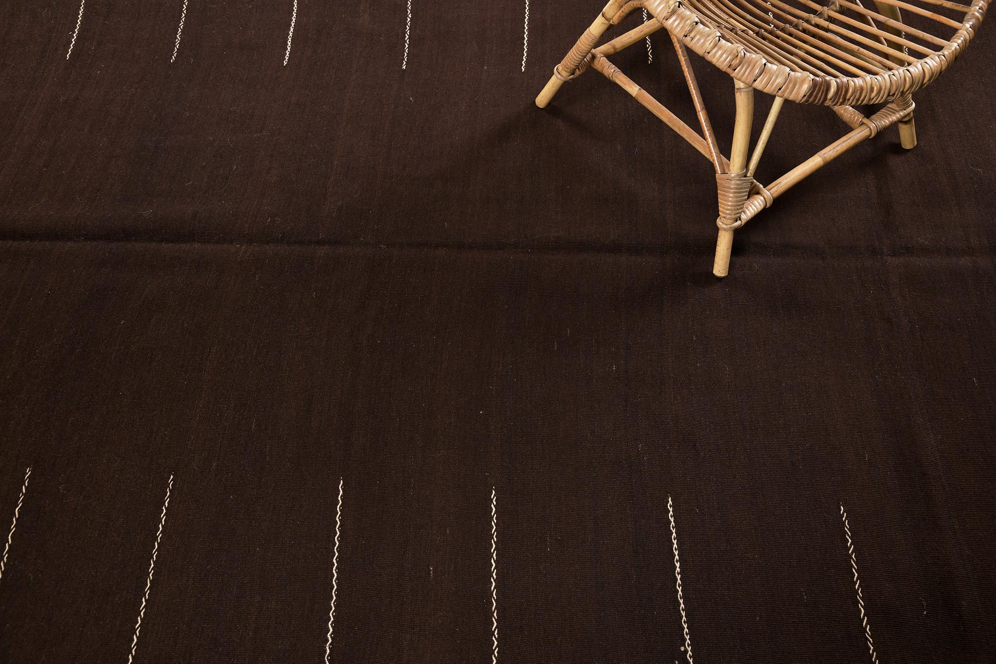 Laine Tapis Kilim marocain vintage de la tribu berbère du Haut Atlas en vente