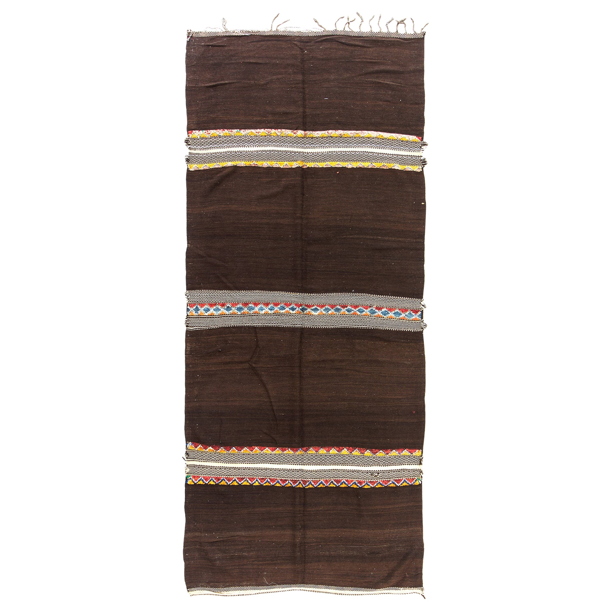 Kilim marocchino vintage della tribù berbera dell'Alto Atlante
