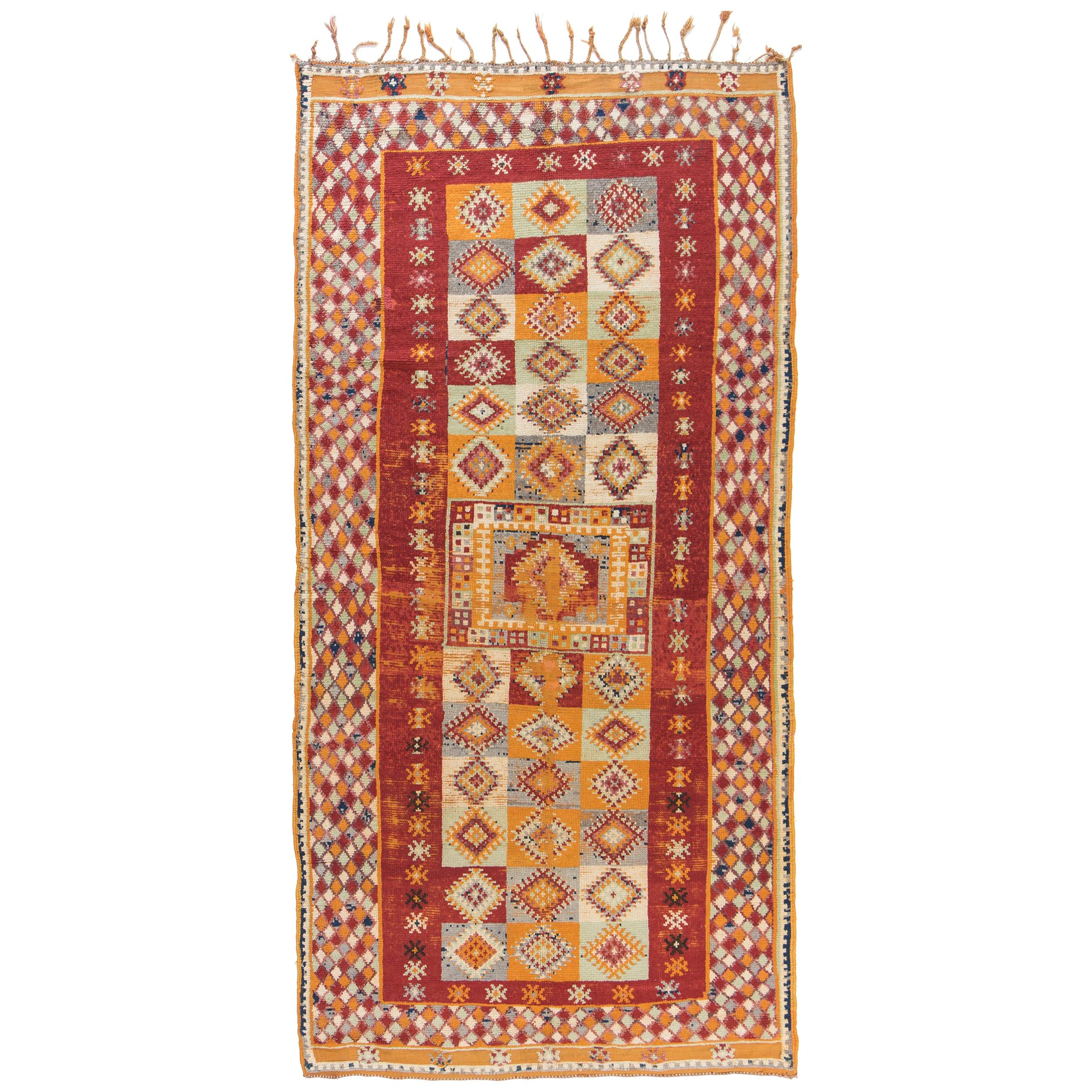 Marokkanischer Hochatlas-Stammes-Teppich