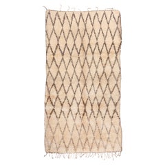 Vintage marroquí en papel envejecido y carbón tribal