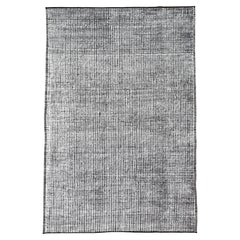 Vintage Moroccan in Cream and Charcoal