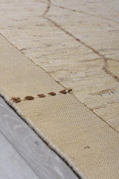 Vintage Moroccan in Oat and Espresso Tribal