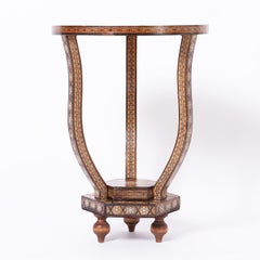 Vintage Moroccan Inlaid Stands or Tables