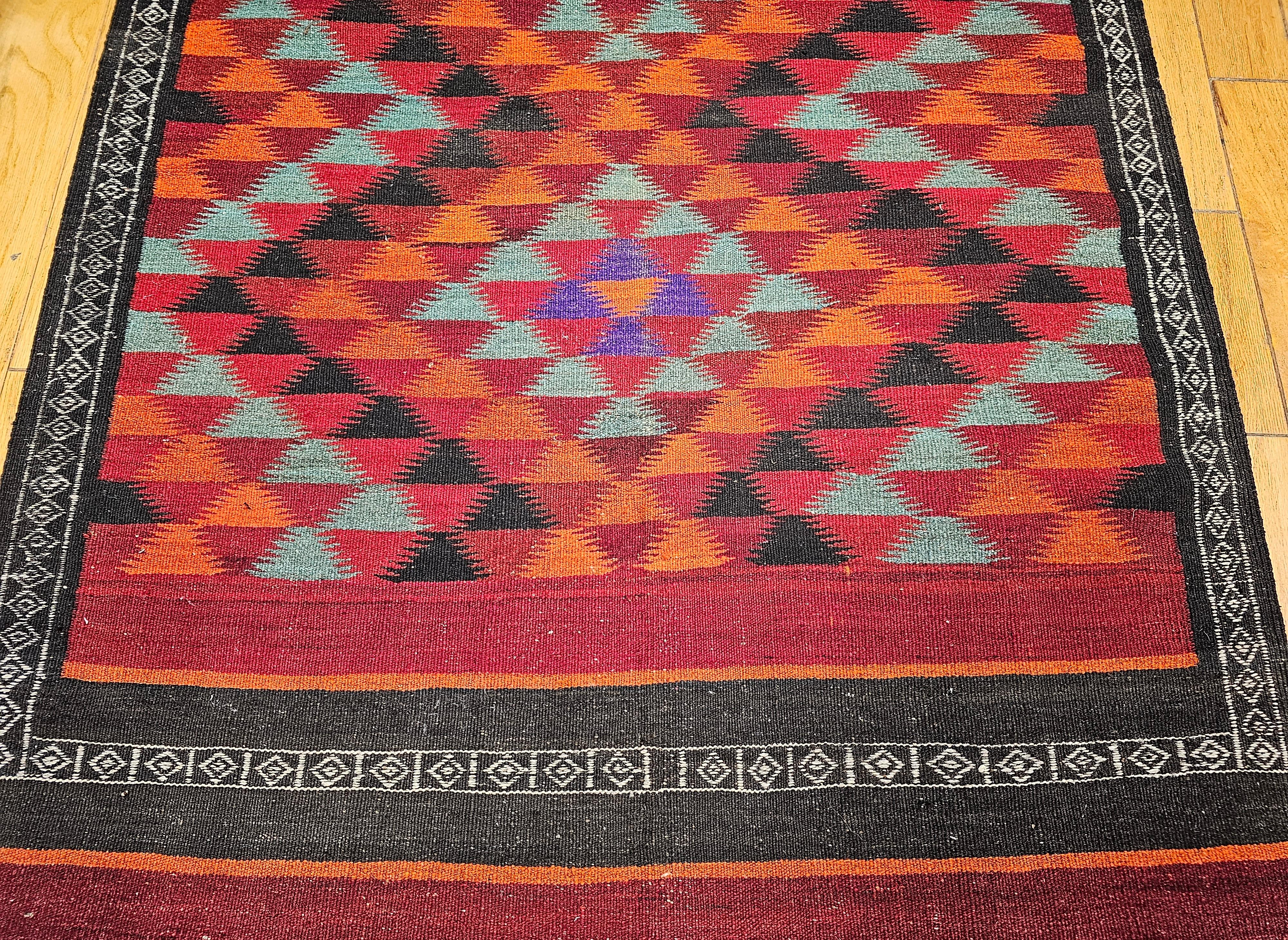 Kilim marroquí vintage en Bueno estado para la venta en Barrington, IL