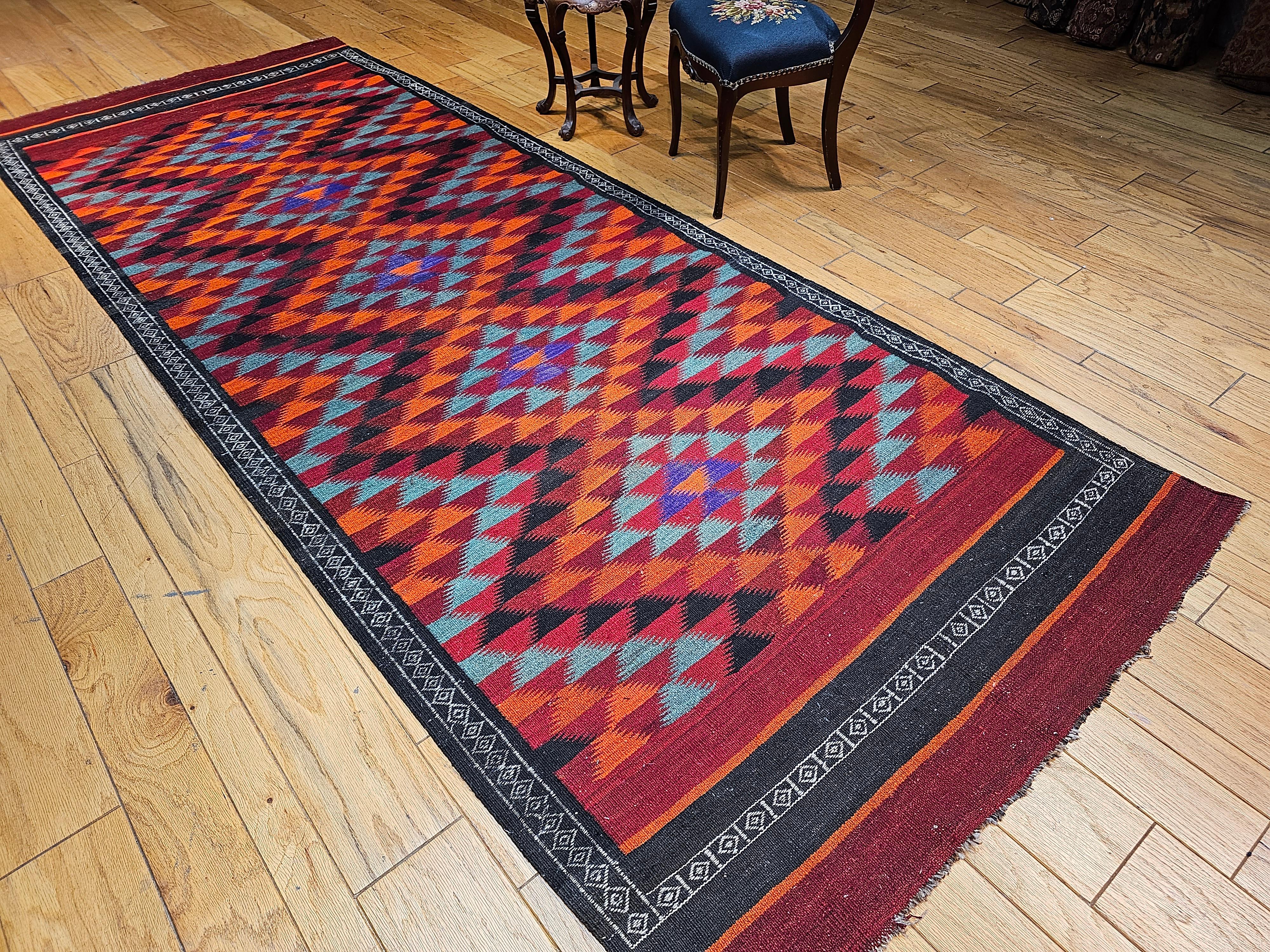 Kilim marroquí vintage siglo XX en venta