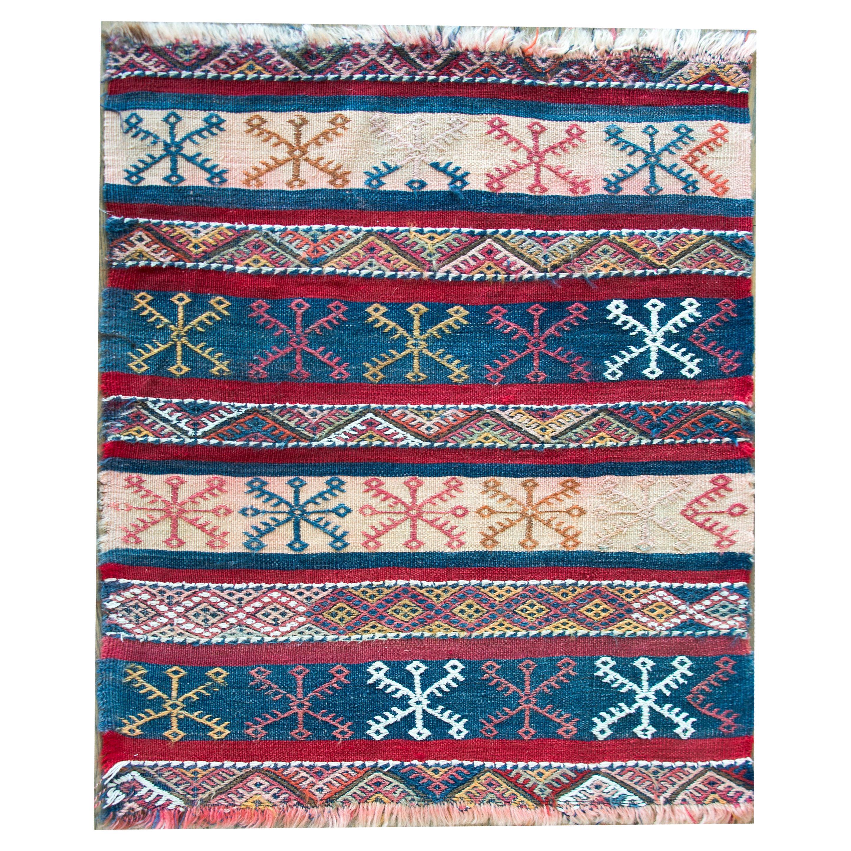 Vintage Moroccan Kilim Rug For Sale