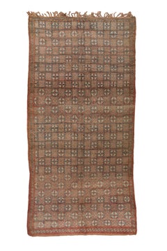 Alfombra tribal marroquí vintage