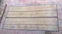 Marokkanischer Tuareg-Teppich aus Leder, Nordafrika, Vintage
