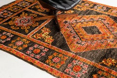 Vintage Moroccan Middle Atlas Tribe Berber Rug
