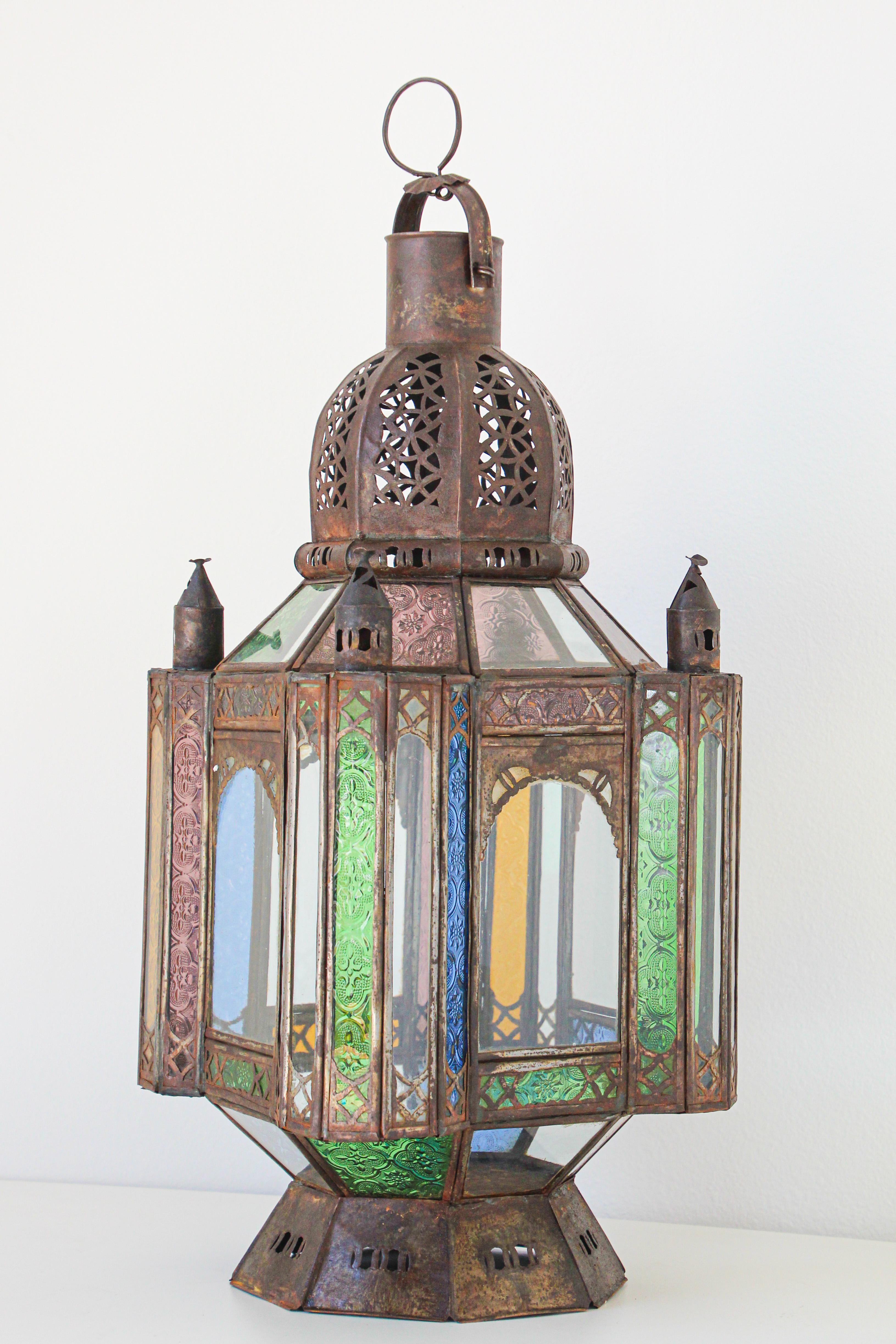 antique moroccan lantern