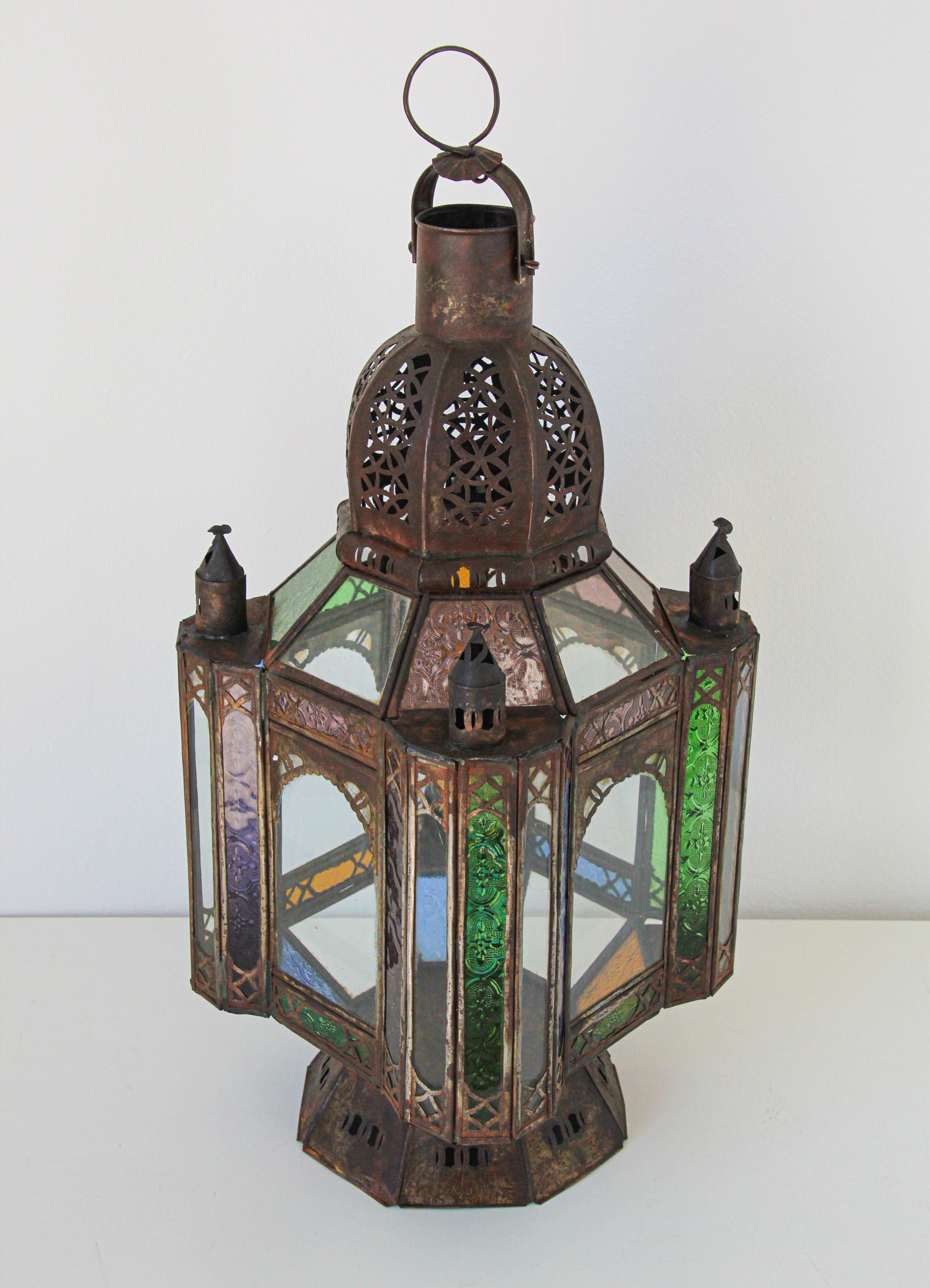 vintage moroccan lamp