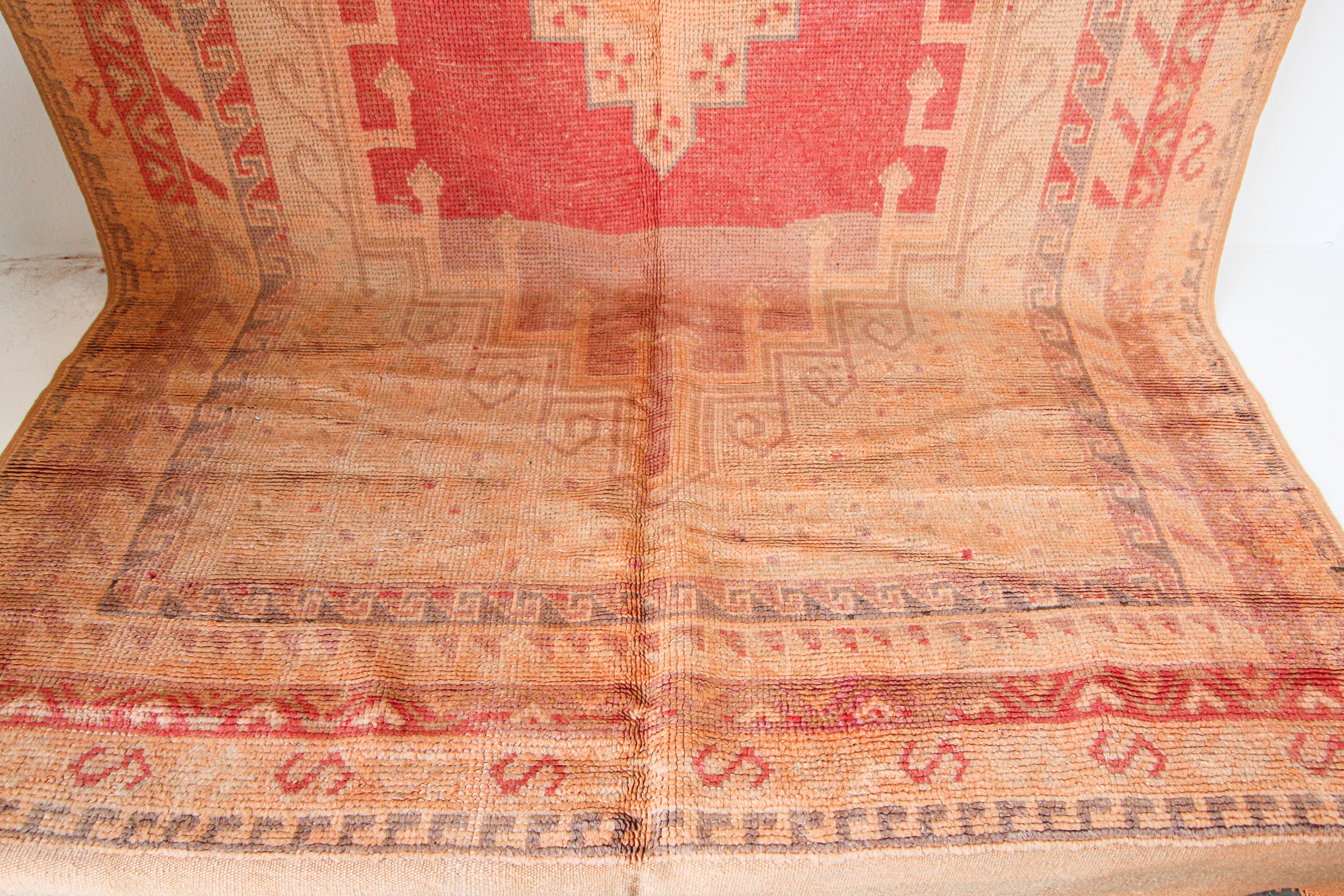 Vintage Moroccan Berber Tribal Rug, circa 1960 For Sale 13