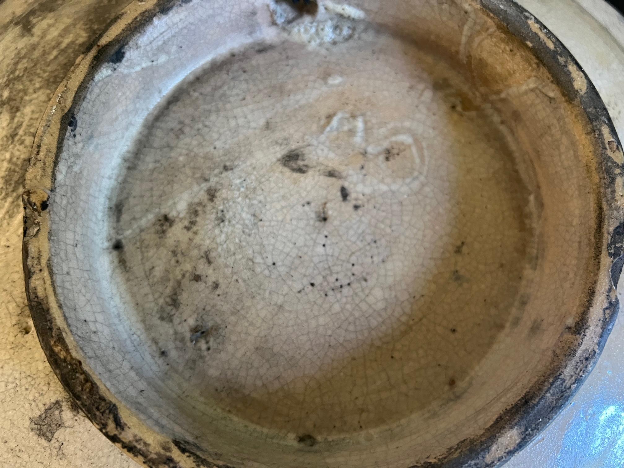 Ciotola marocchina vintage in ceramica di Fez di Art De Poterie 2