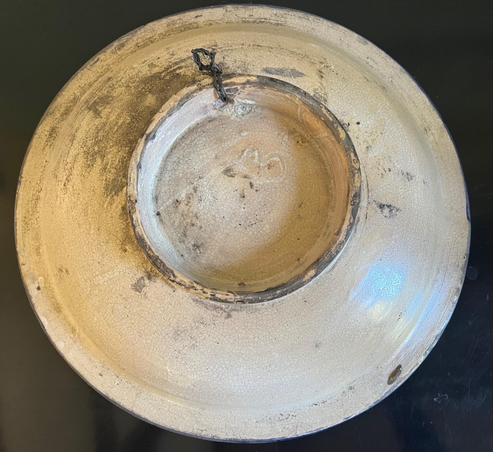 Ciotola marocchina vintage in ceramica di Fez di Art De Poterie 4