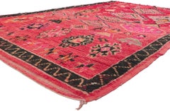 Vintage Moroccan 'Protection' Rug