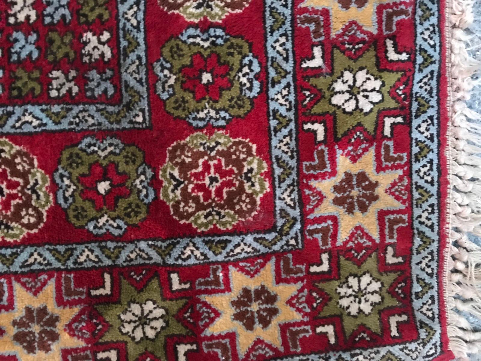 Bobyrug’s Vintage Moroccan Rabat Rug For Sale 4