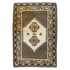 Vintage Marokkanischer Teppich 3'7'' x 5'4''