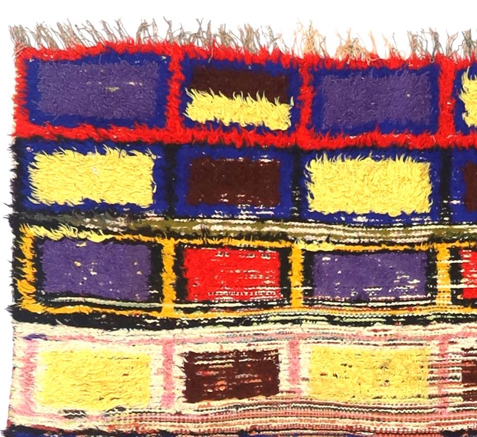 20th Century Vintage Moroccan Rug 4’11
