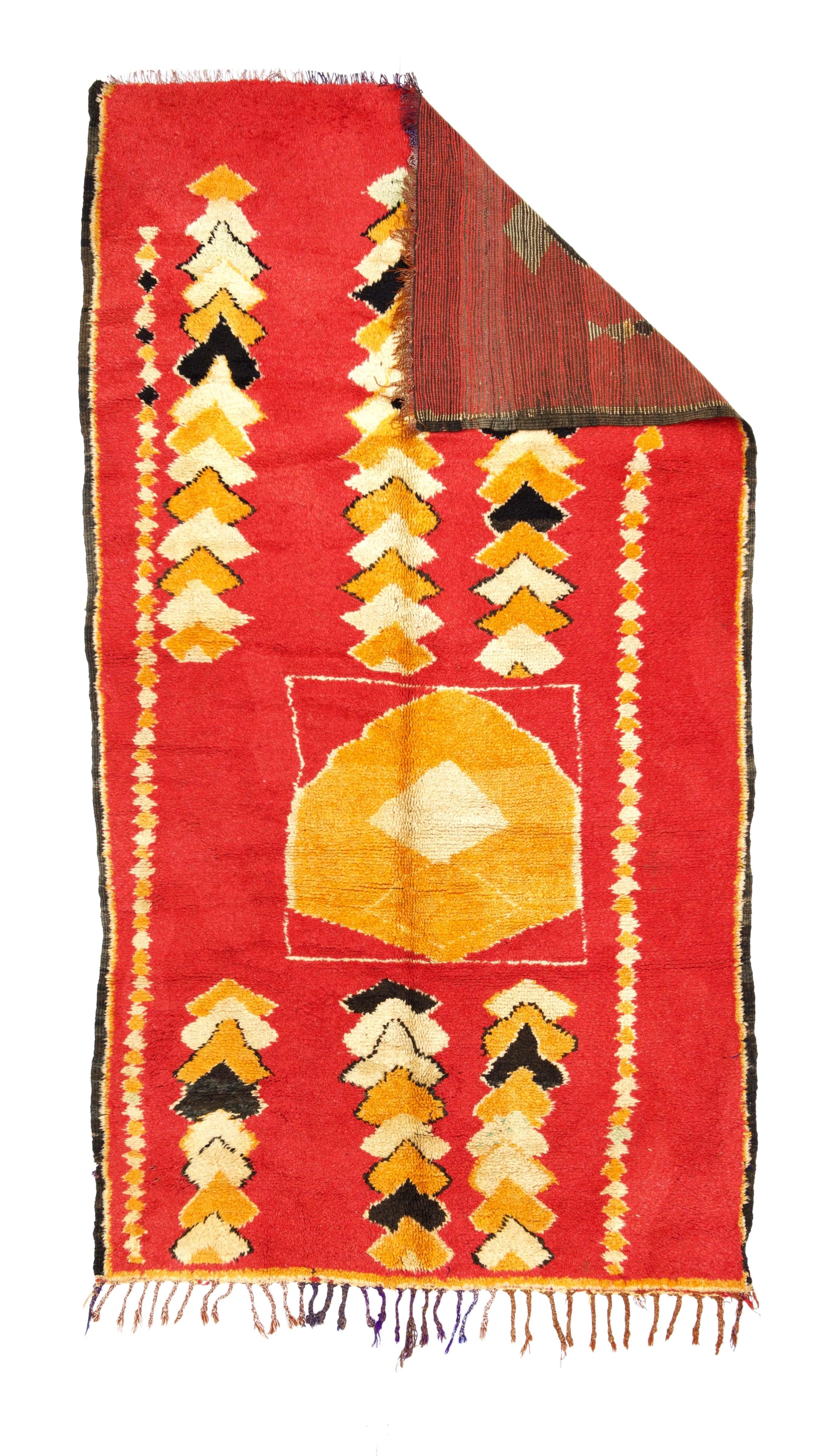 Tappeto marocchino vintage 4'7