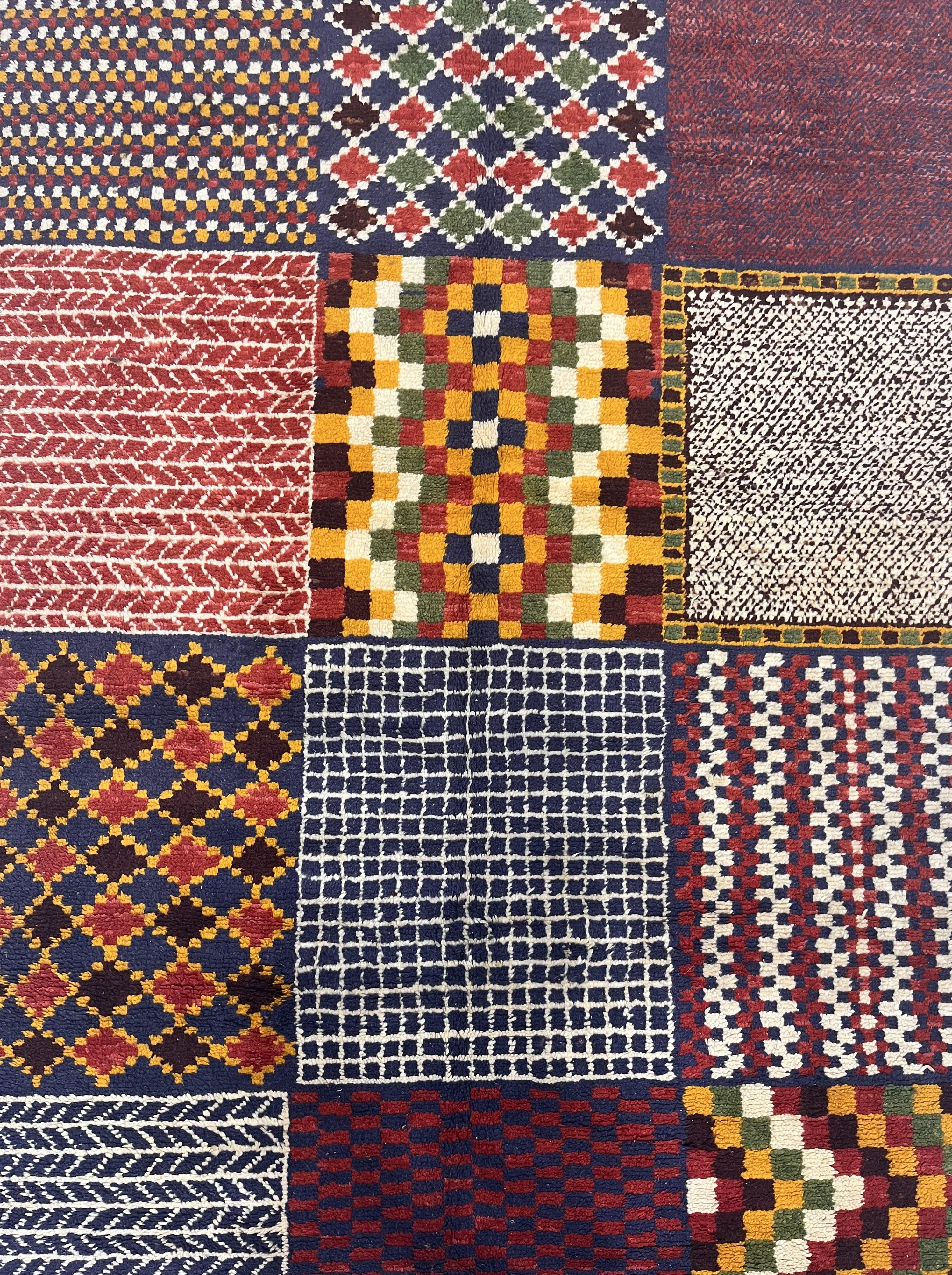 Tapis marocain vintage 5'0