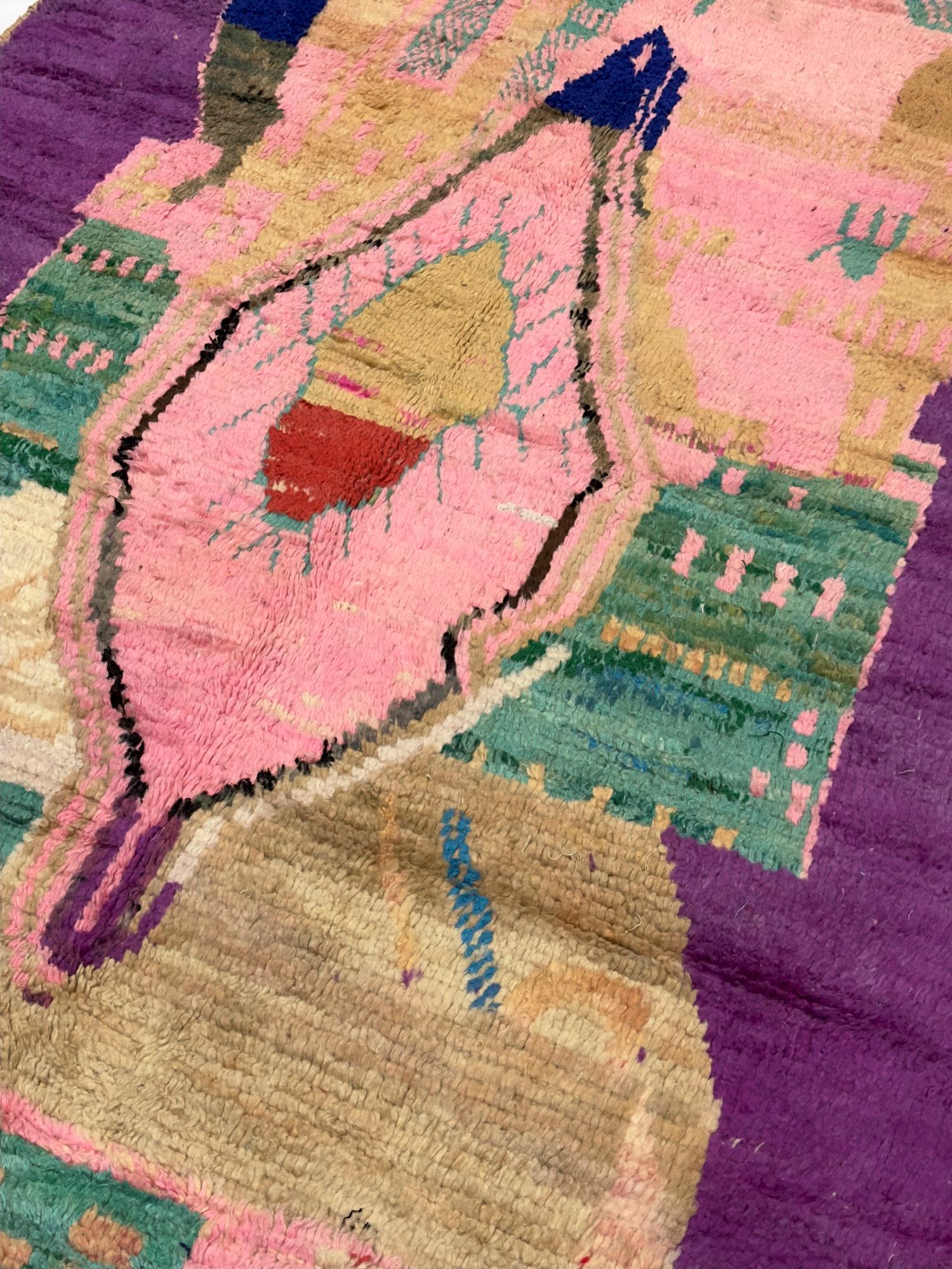 Alfombra Vintage Marroquí 5'8