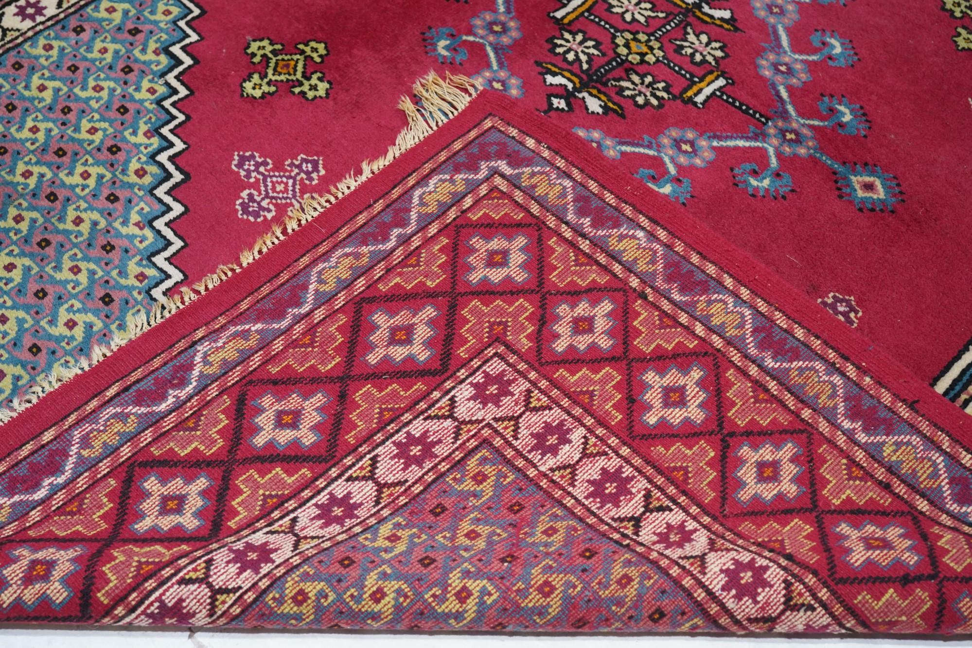 Marokkanischer Vintage-Teppich 6'5'' x 8'10'' im Angebot 5