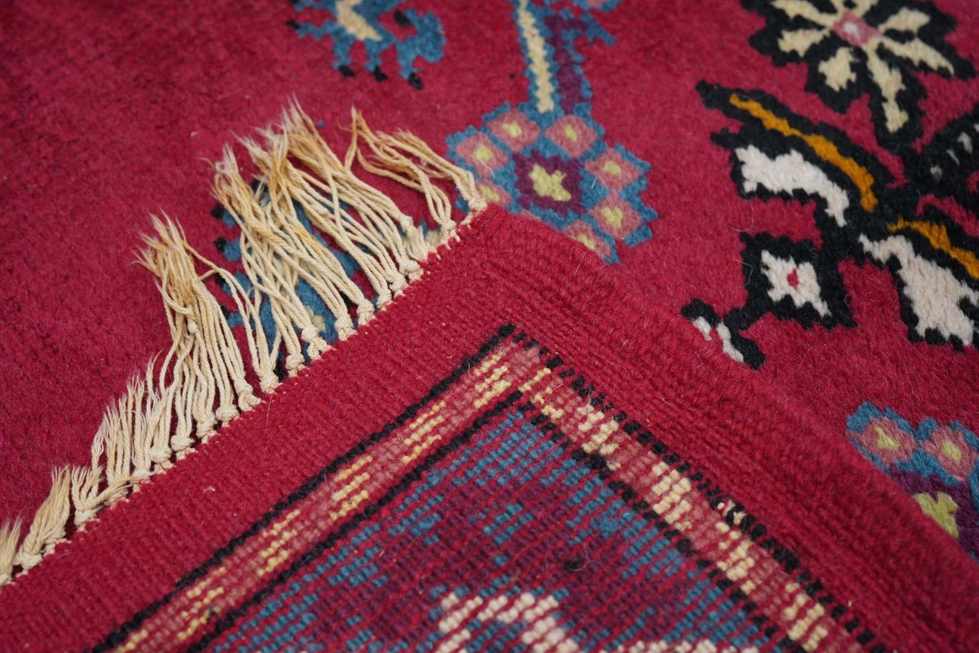 Marokkanischer Vintage-Teppich 6'5'' x 8'10'' im Angebot 4