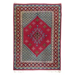 Retro Moroccan Rug