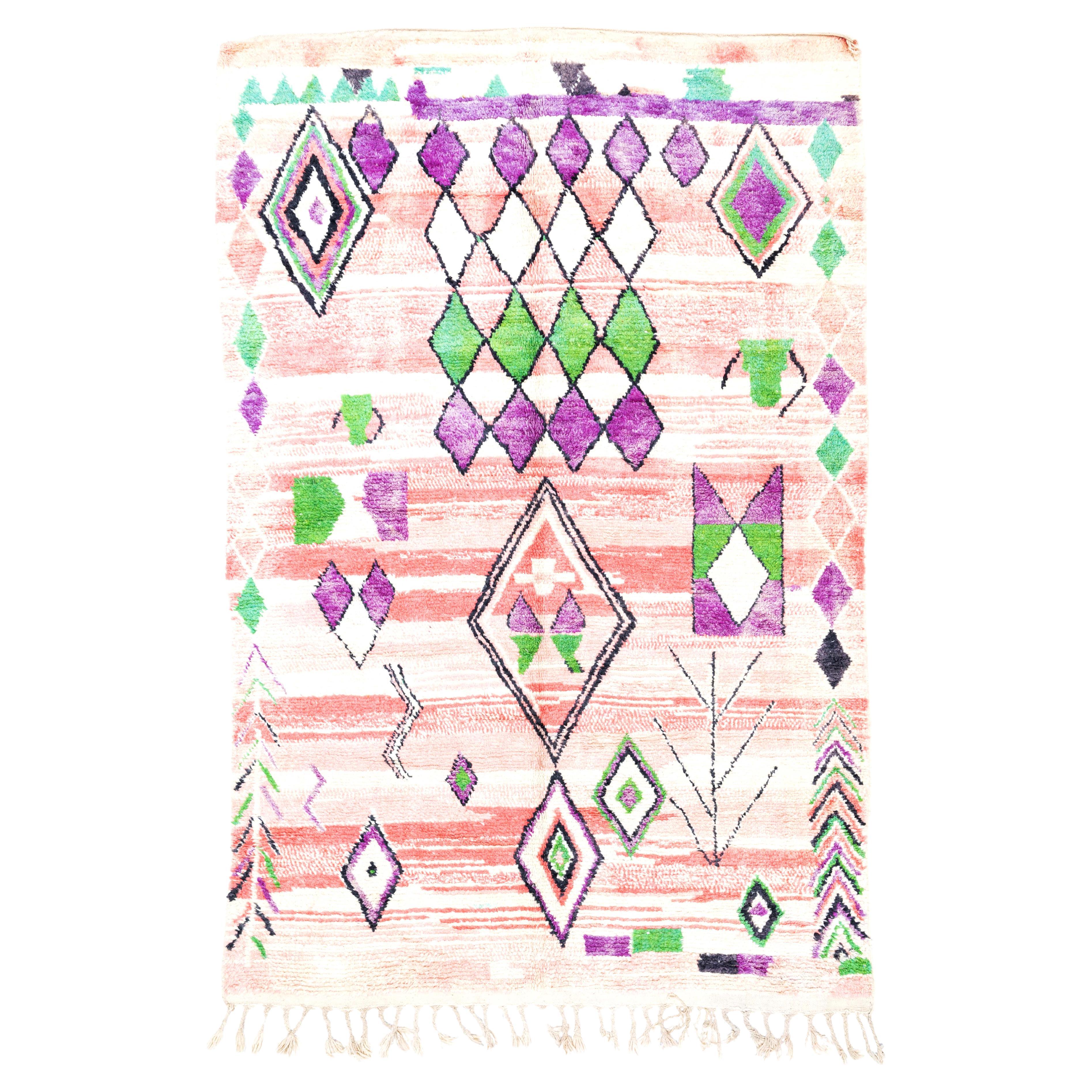 Vintage Moroccan Rug 6'7" x 10’0"