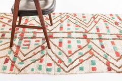 Alfombra marroquí vintage Azilal Tribu Colección Atlas