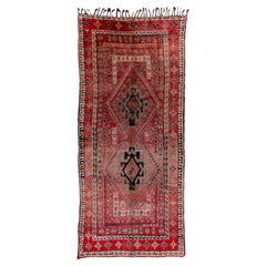 Vintage Marokkanischer Teppich Design 6''9x15''3