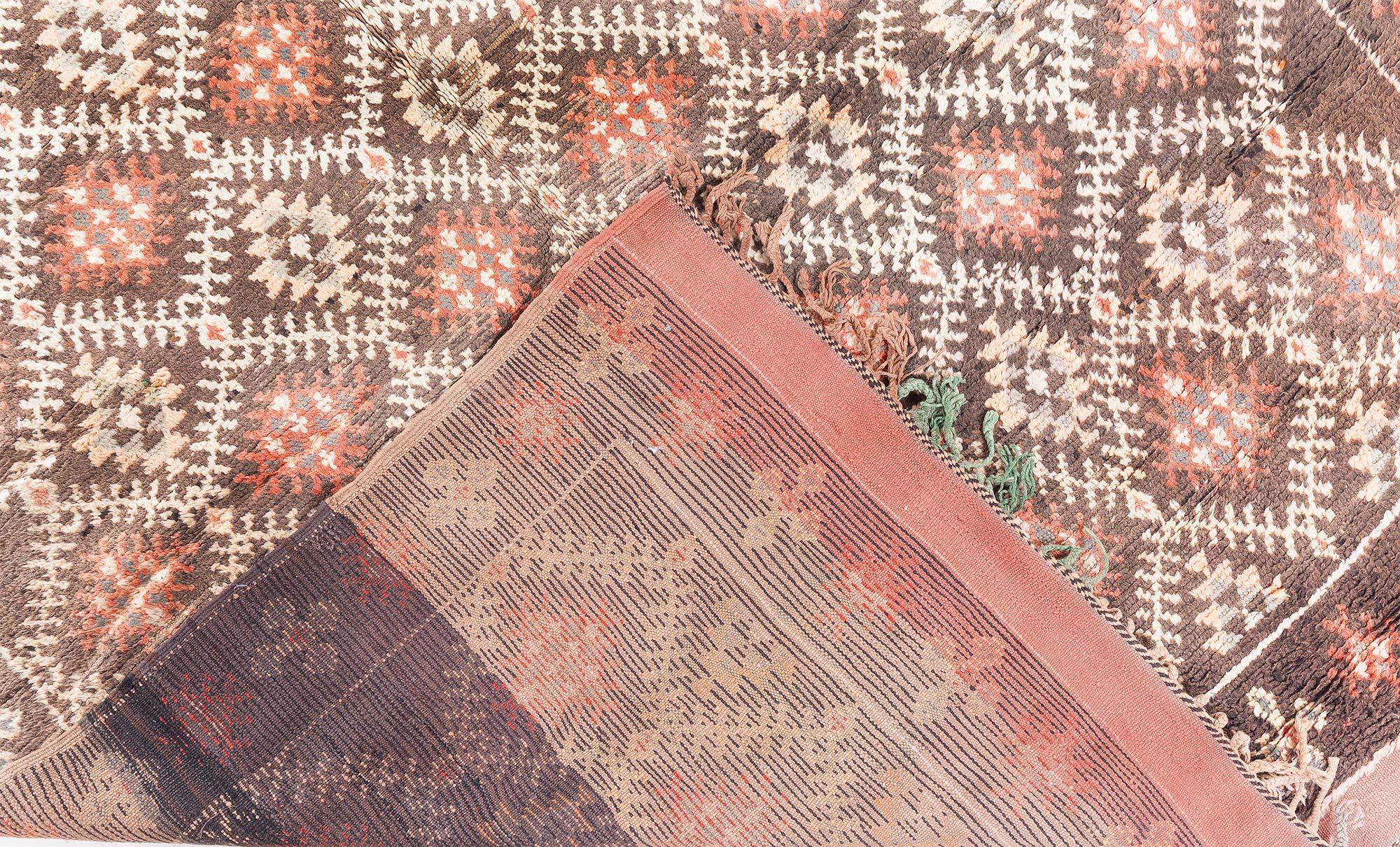 Wool Vintage Moroccan Rug Doris Leslie Blau For Sale