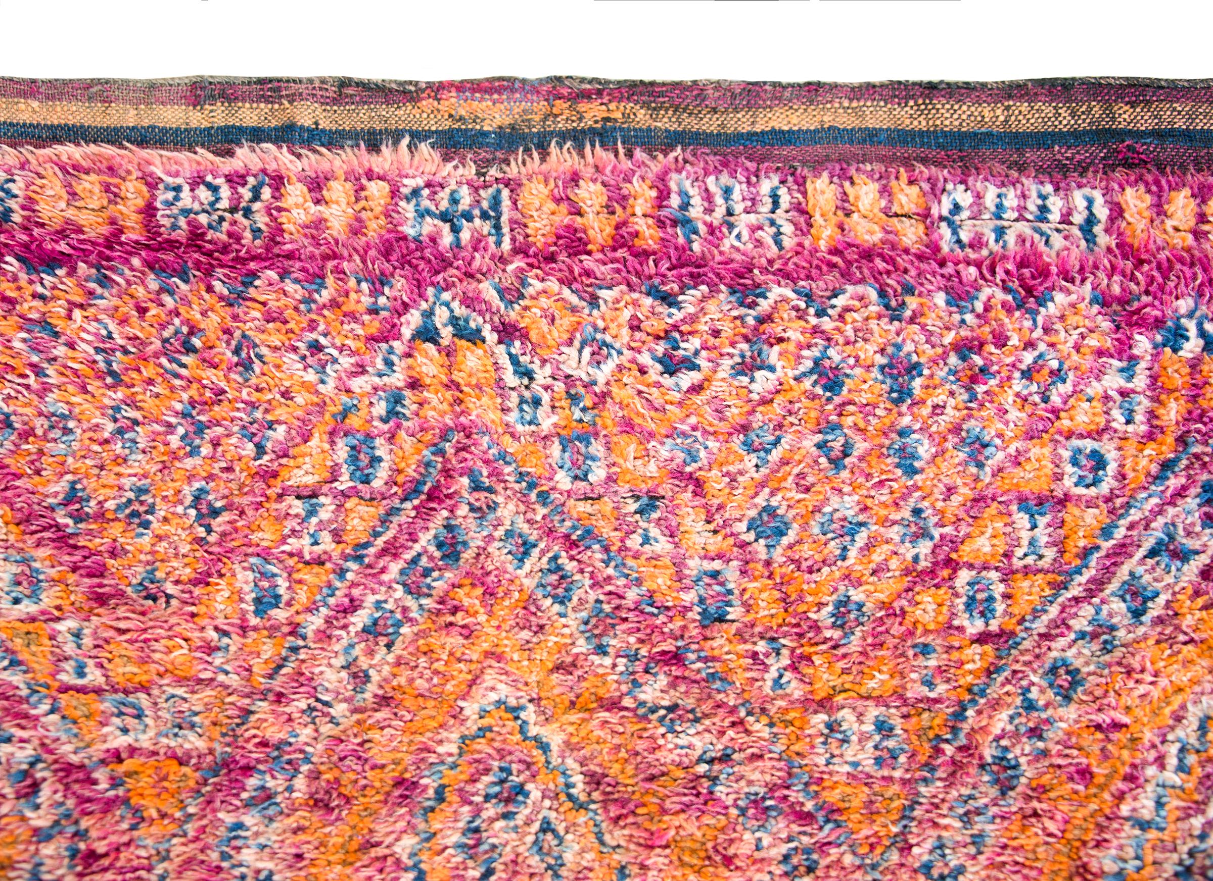 Vintage Moroccan Rug For Sale 4