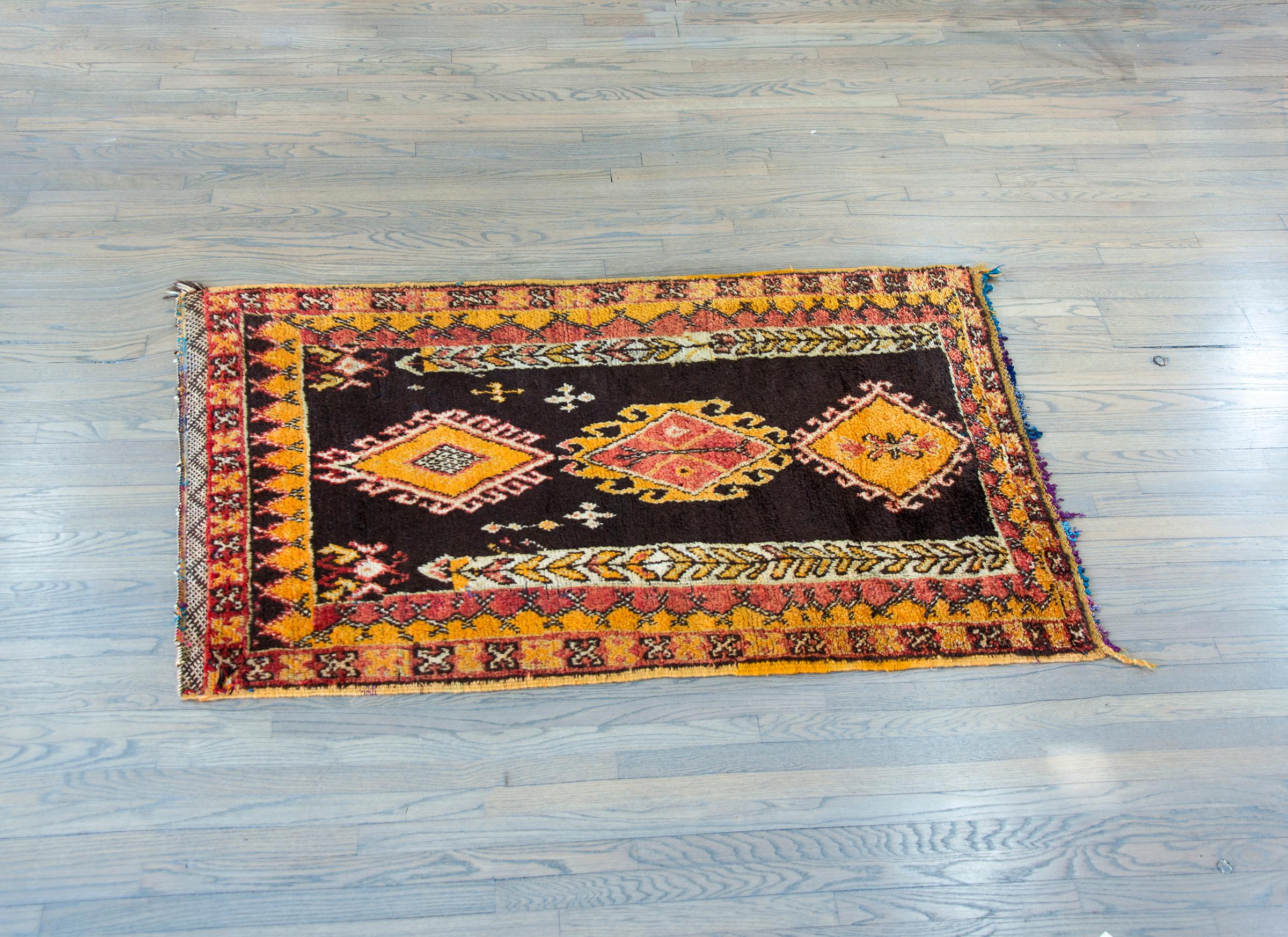 Marokkanischer Vintage-Teppich im Angebot 9