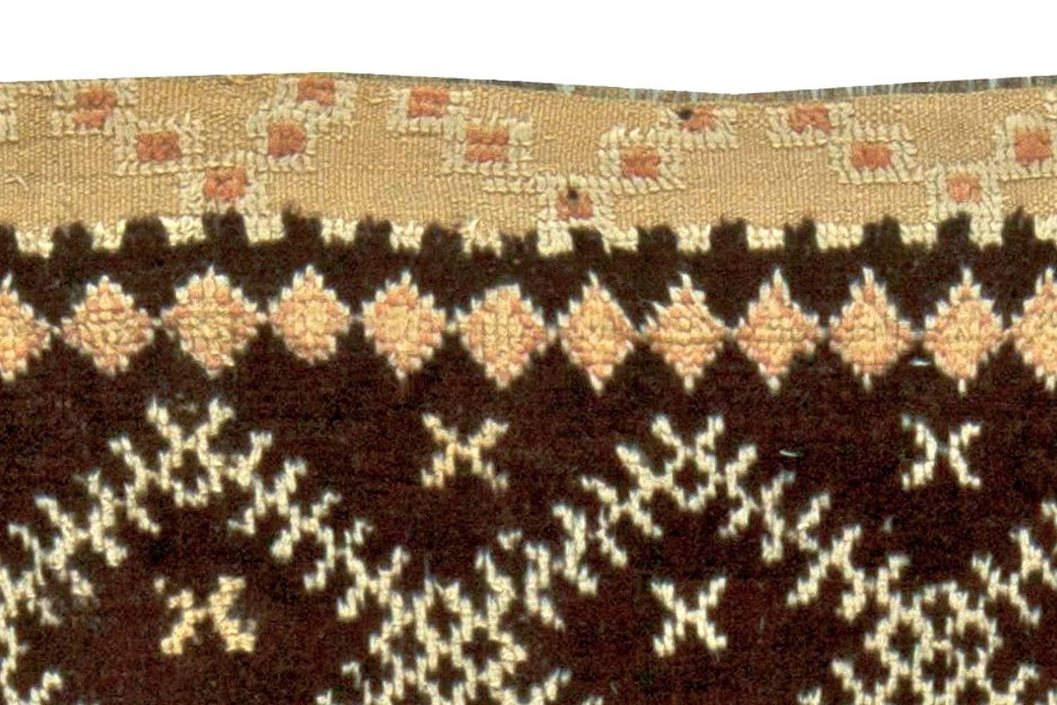 Mid-Century Modern Vintage Moroccan Rug