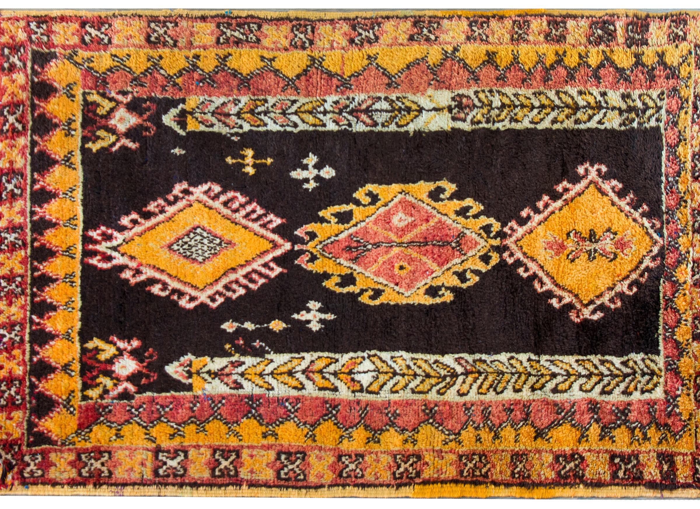 Marokkanischer Vintage-Teppich (Stammeskunst) im Angebot