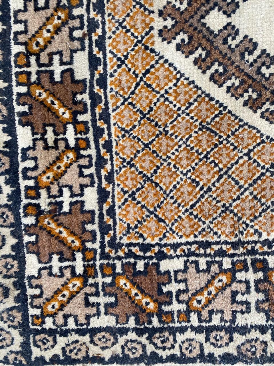 Bobyrug’s nice Vintage Moroccan Rug In Good Condition For Sale In Saint Ouen, FR