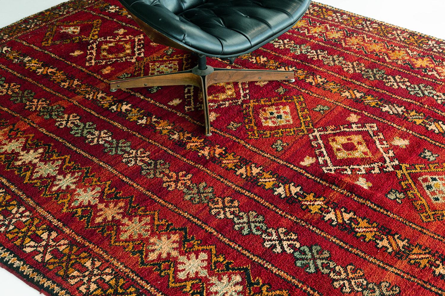 Marokkanischer Teppich aus der Vintage-Kollektion High Atlas im Angebot 4