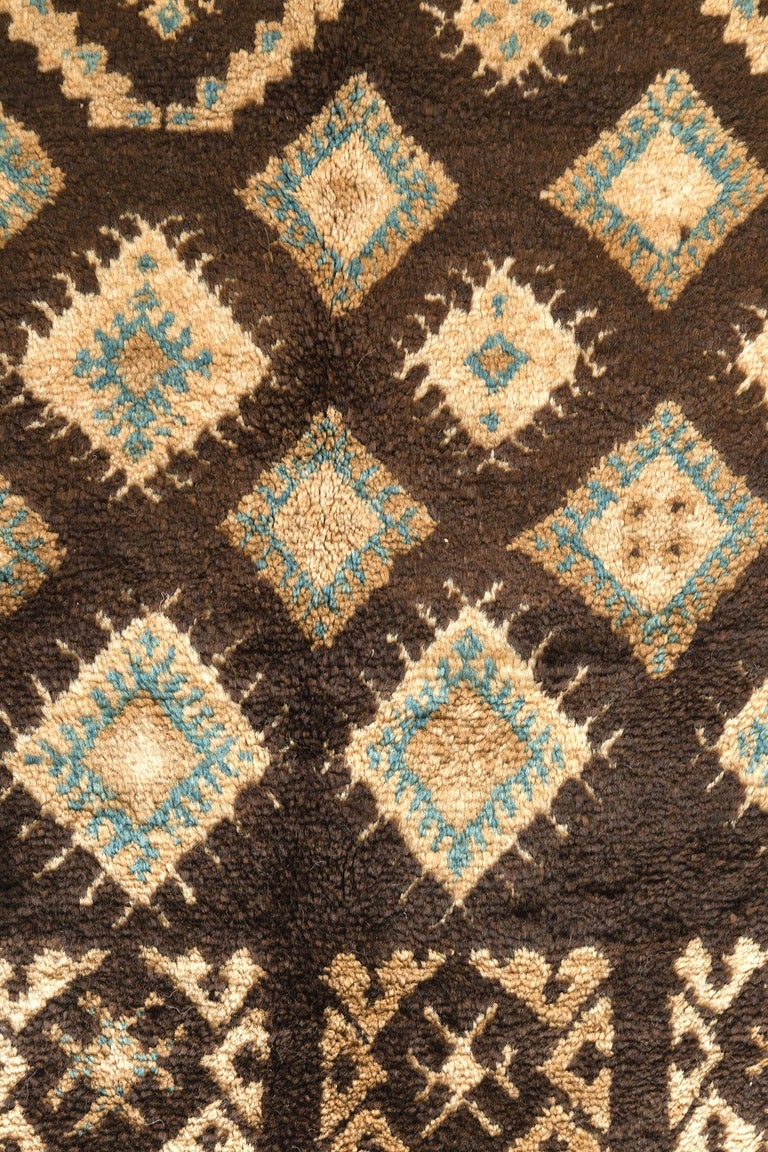Vintage Moroccan Rug High Atlas Tribe For Sale at 1stDibs
