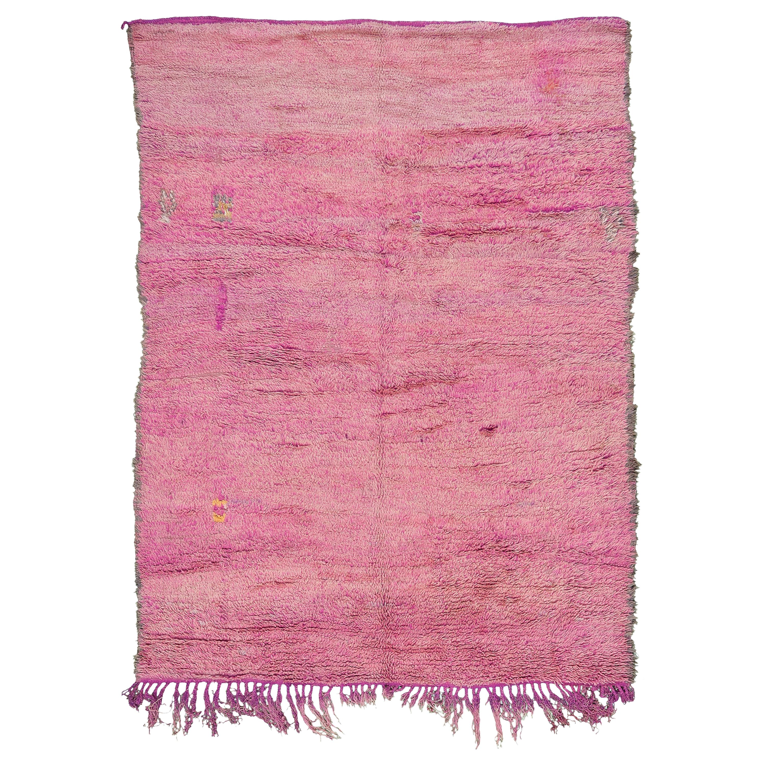 Vintage Moroccan Rug High Atlas Tribe at 1stDibs