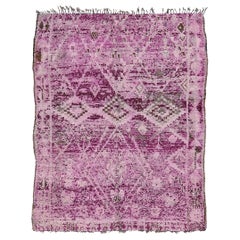 Vintage Moroccan Rug High Atlas Tribe