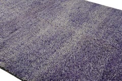 Vintage Moroccan Rug in Purple with High Pile, from Rug & Kilim