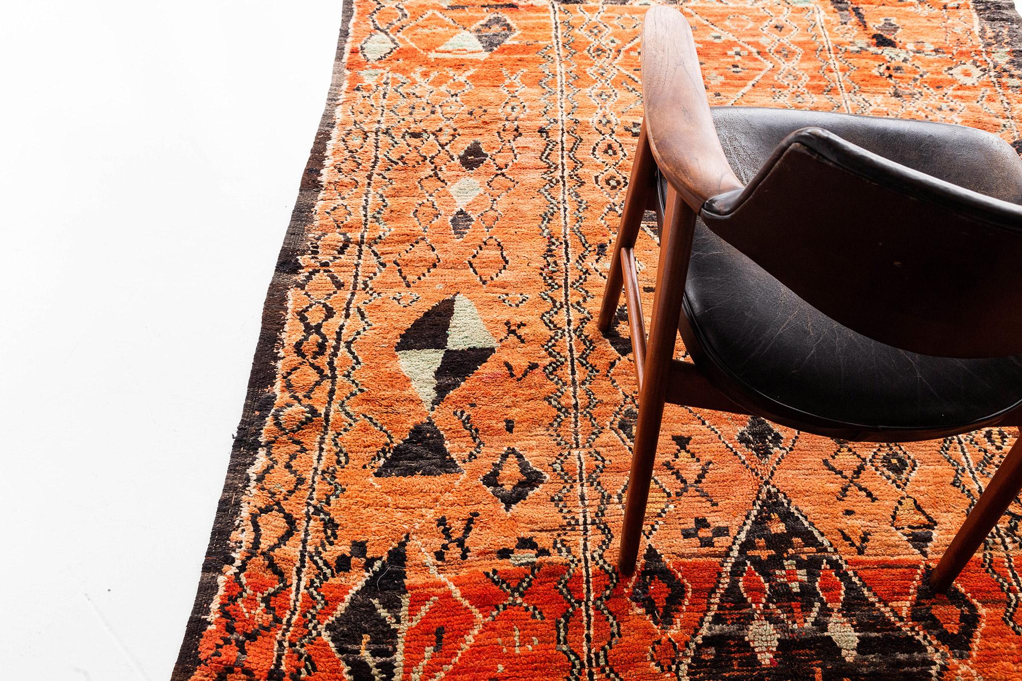 Marokkanischer Vintage-Teppich Middle Atlas Tribe Atlas Kollektion im Angebot 5