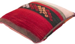 Vintage Moroccan Rug Pillow by Berber Tribes of Morocco