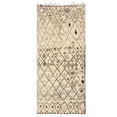 Alfombra marroquí vintage. Tamaño: 1,5 m x 1,8 m