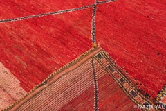 Vintage Moroccan Rug. Size: 5 ft 8 in x 12 ft